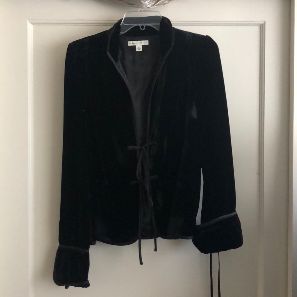 Banana Republic velvet shirt